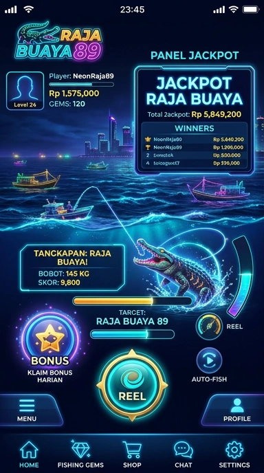 sr777 — layar beranda